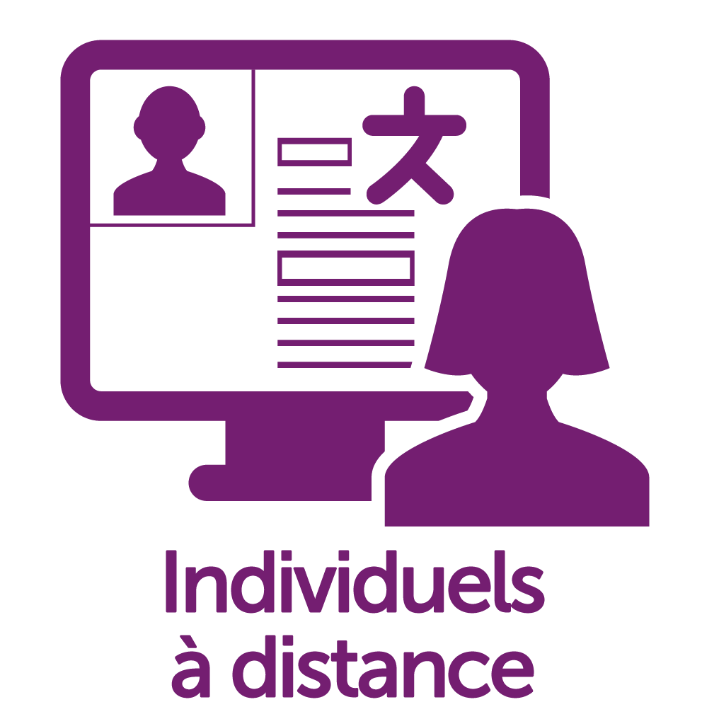 Cours individuels Distance